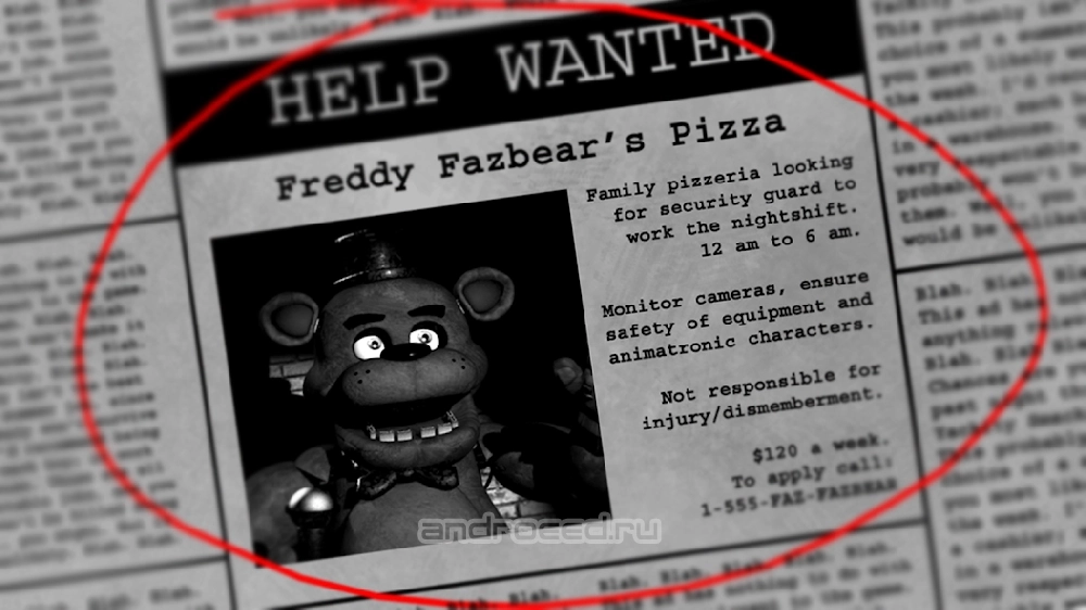 Five Nights at Freddy's [Patched]