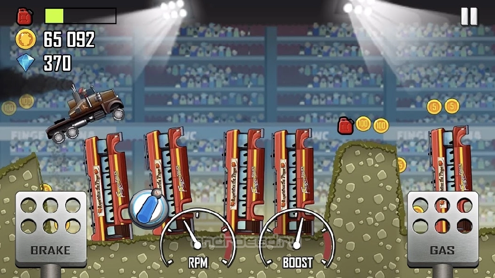Hill Climb Racing [Много денег]