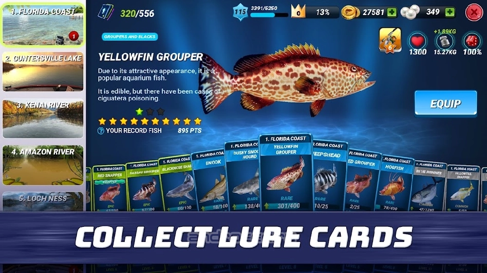 Fishing Clash: реальный рыбалки игра. 3D симулятор [Мод]