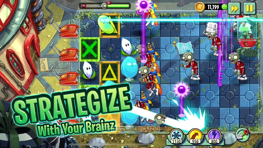 Plants vs Zombies 2 [Много денег]