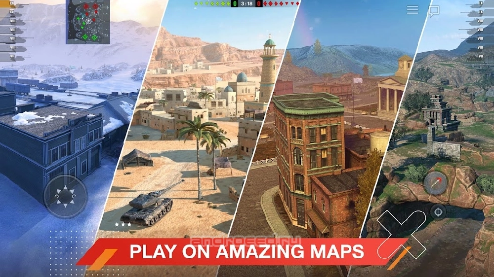 World of Tanks Blitz PVP битвы